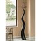 Tall Animal Horn Shape Floor Vase for Entryway Dining or Living Room, Ceramic Black